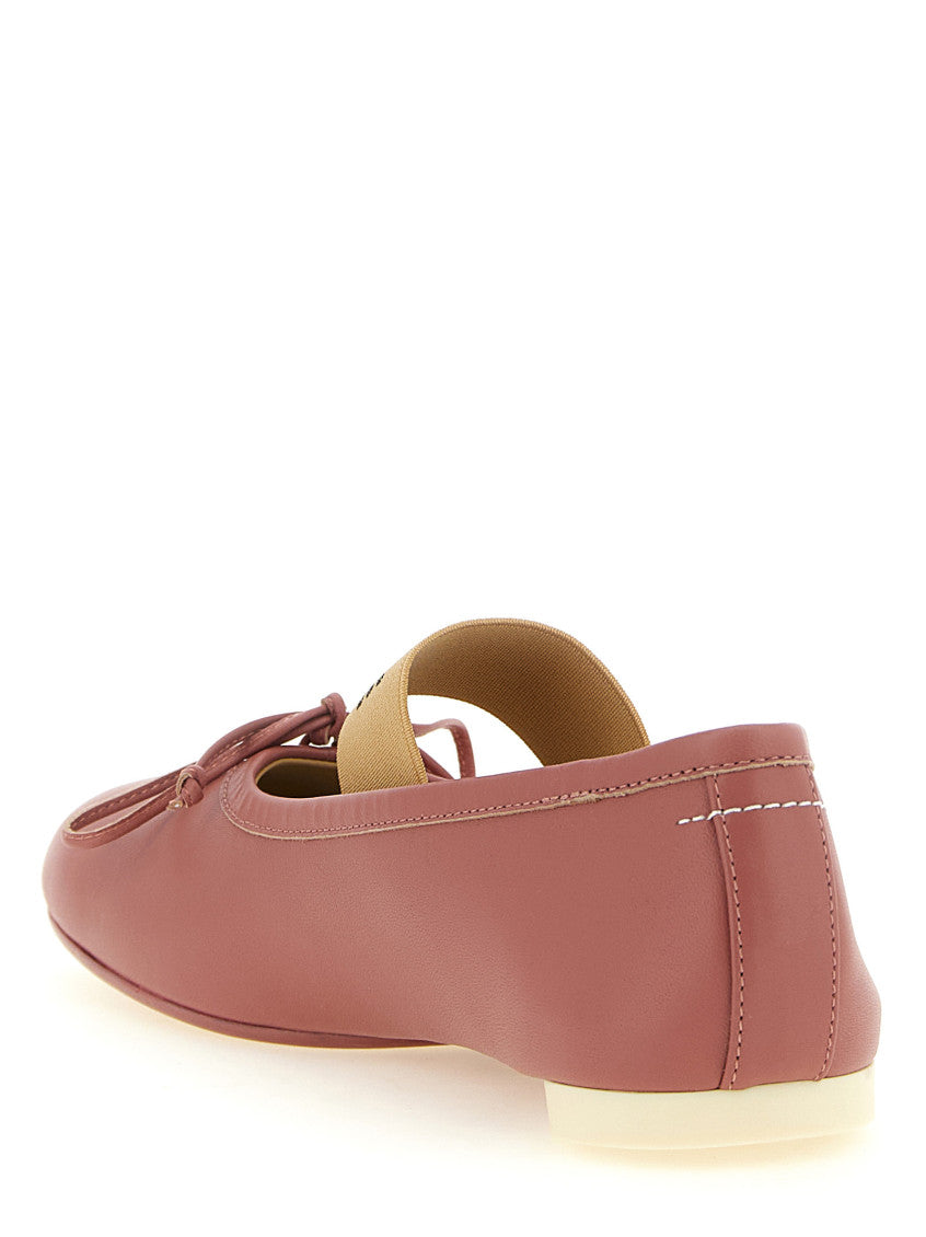 Pink Anatomic Numeric Ballet Flats 3
