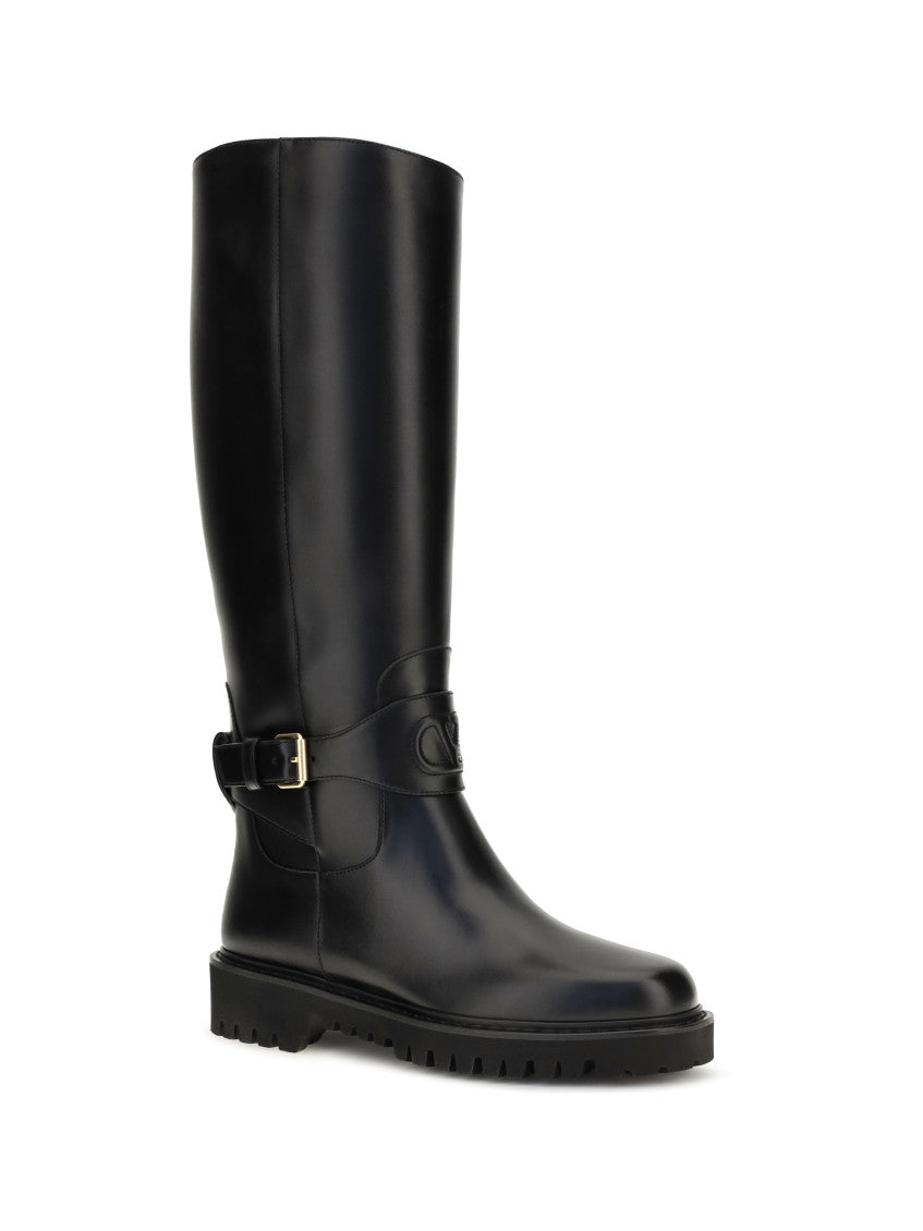 Black Leather Boots 2