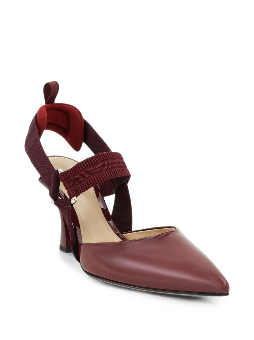 Red Leather Pumps 3