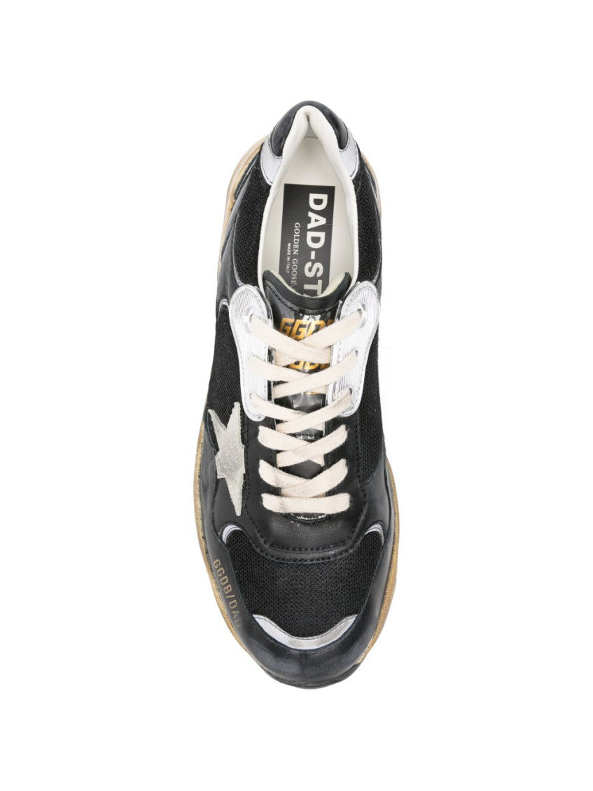 Black Logo Running Sneakers 2