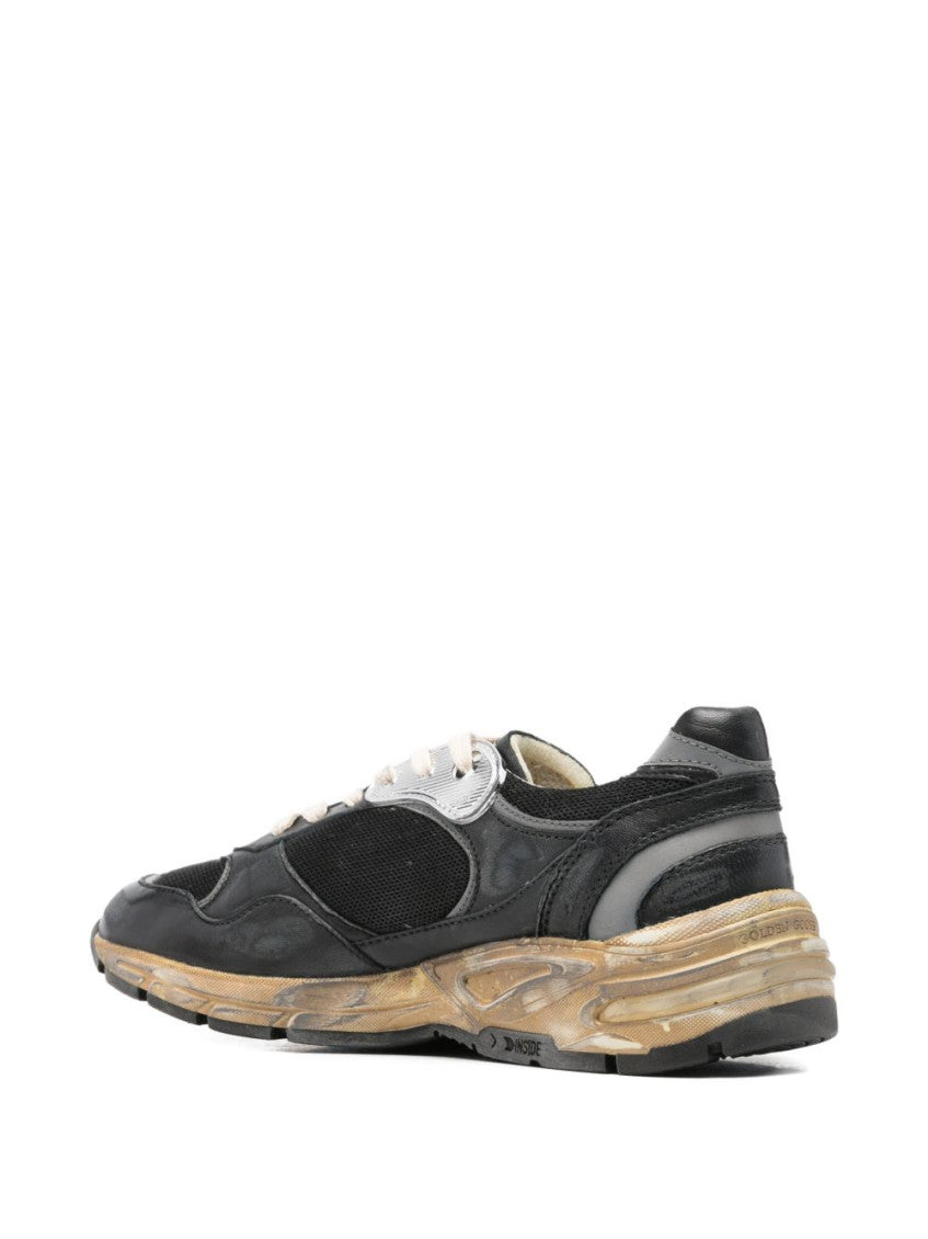 Black Logo Running Sneakers 3