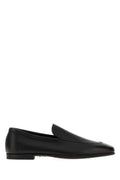 Black Leather Tyne-II Loafers 1