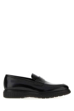 Black Leather Loafers 1