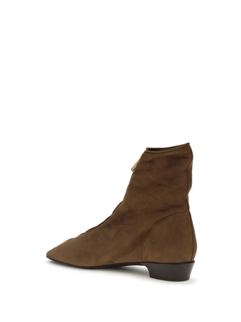 Brown Suede Ankle Boots 3