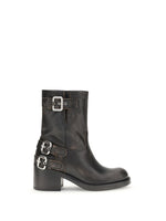 Black Leather Dakota Boots 1