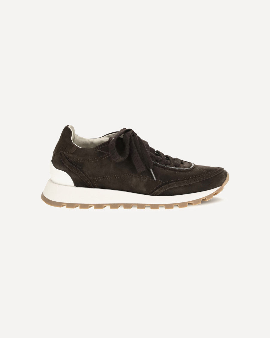 Brown Lace-up Sneakers 5