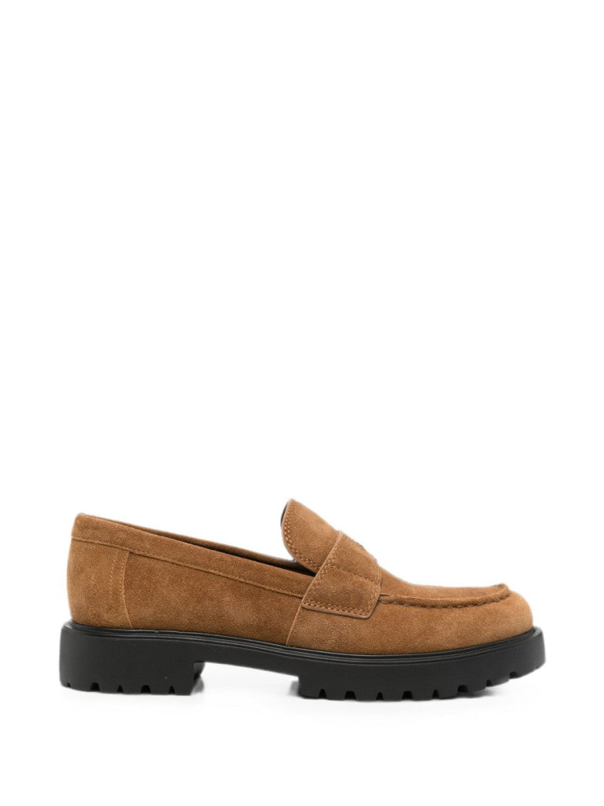Brown Suede Loafers 1