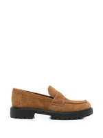 Brown Suede Loafers 1