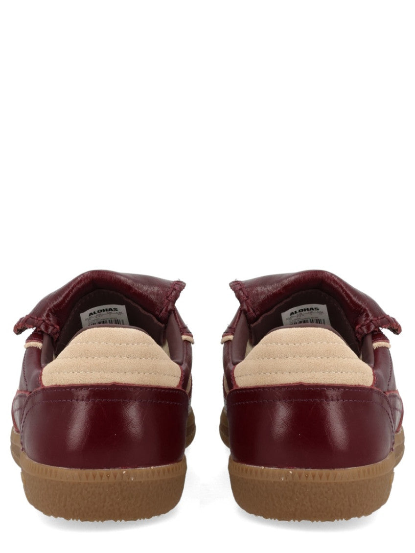 Brown Round-toe Sneakers 4