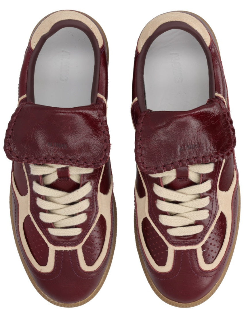 Brown Round-toe Sneakers 5