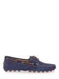 Blue Lace-up Loafers 1