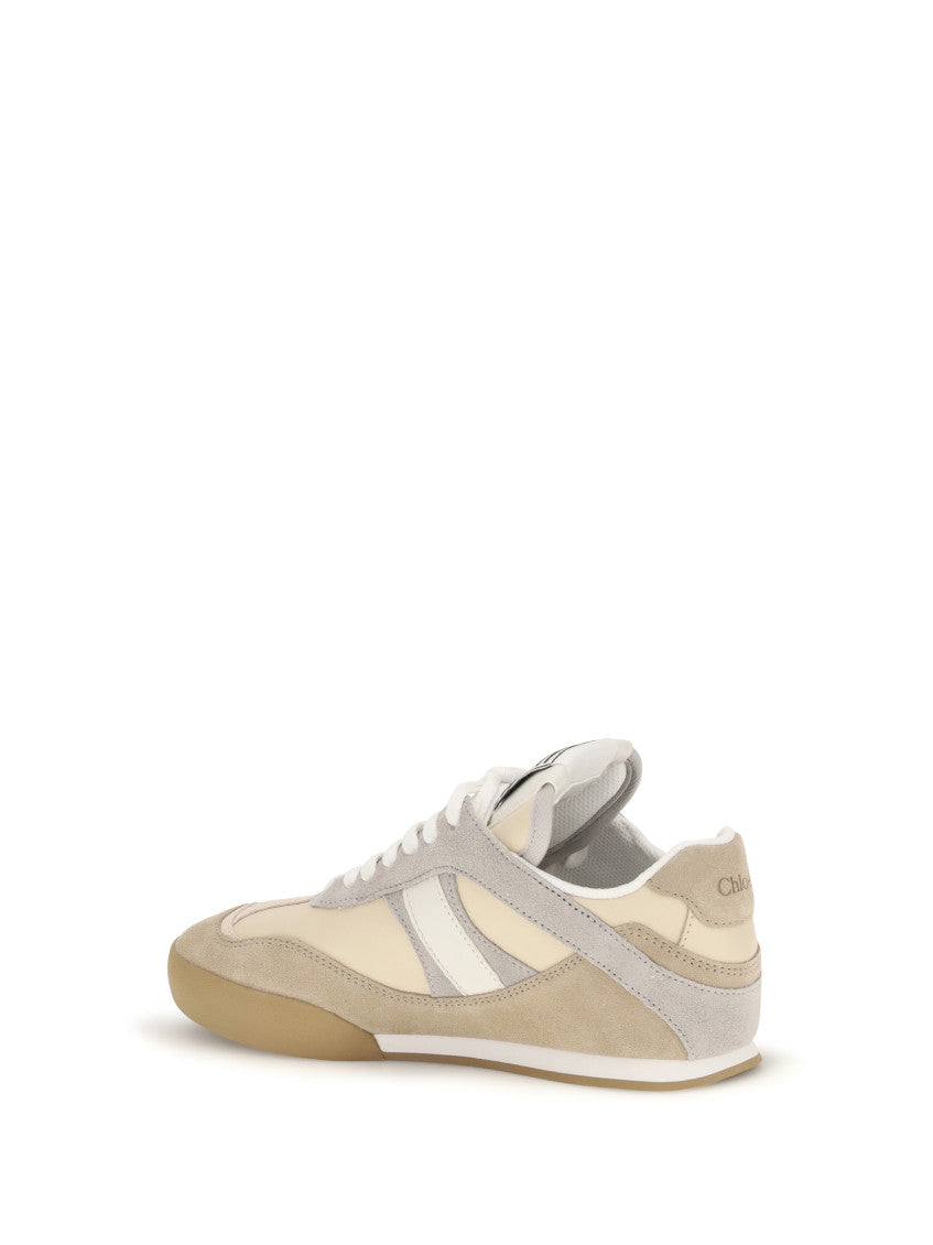 Beige Kick Sneakers 3
