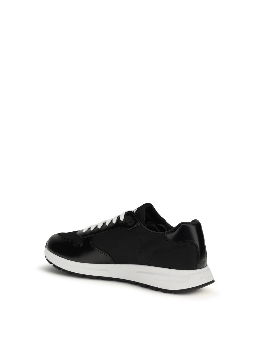 Black Logo Sneakers 3