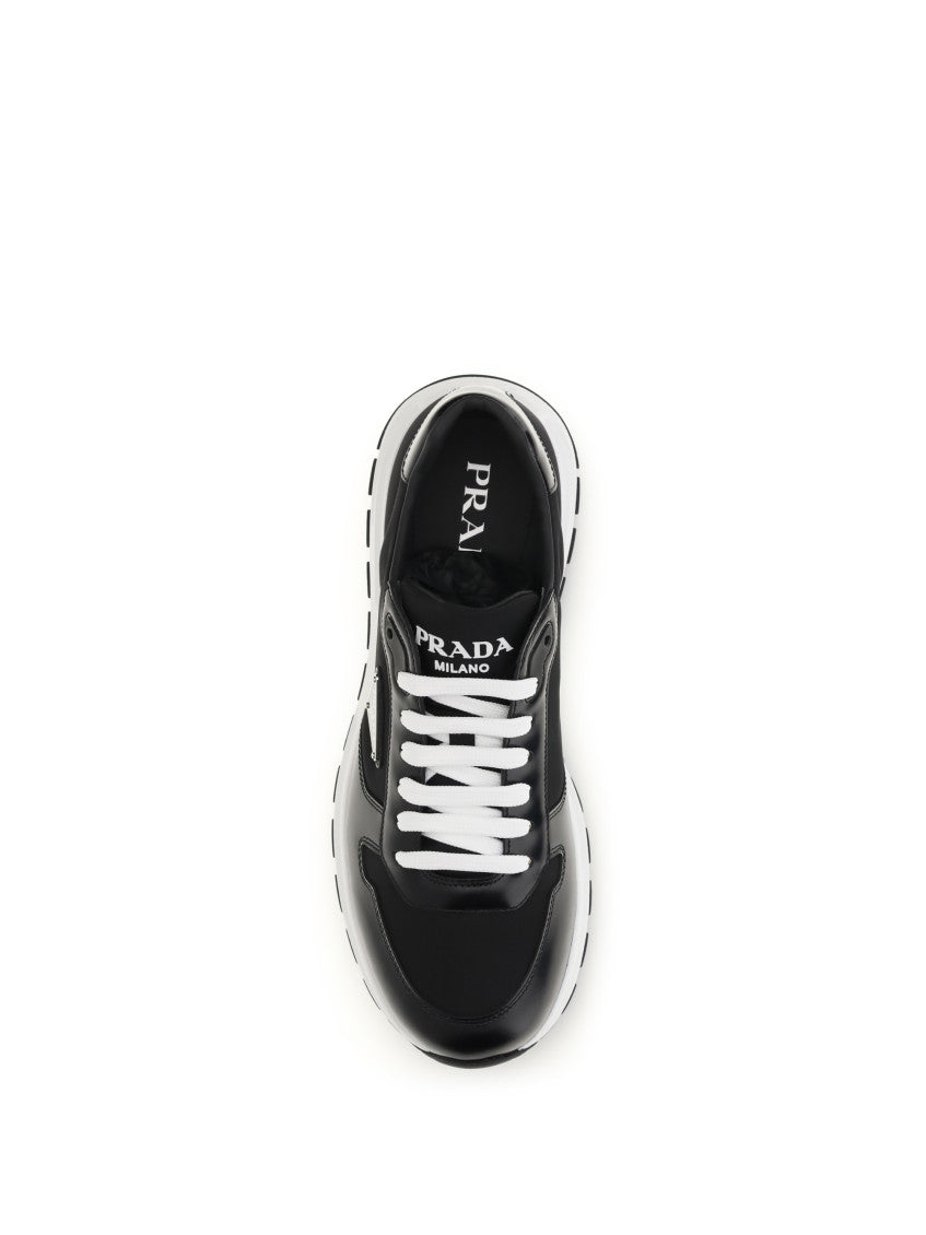 Black Logo Sneakers 4