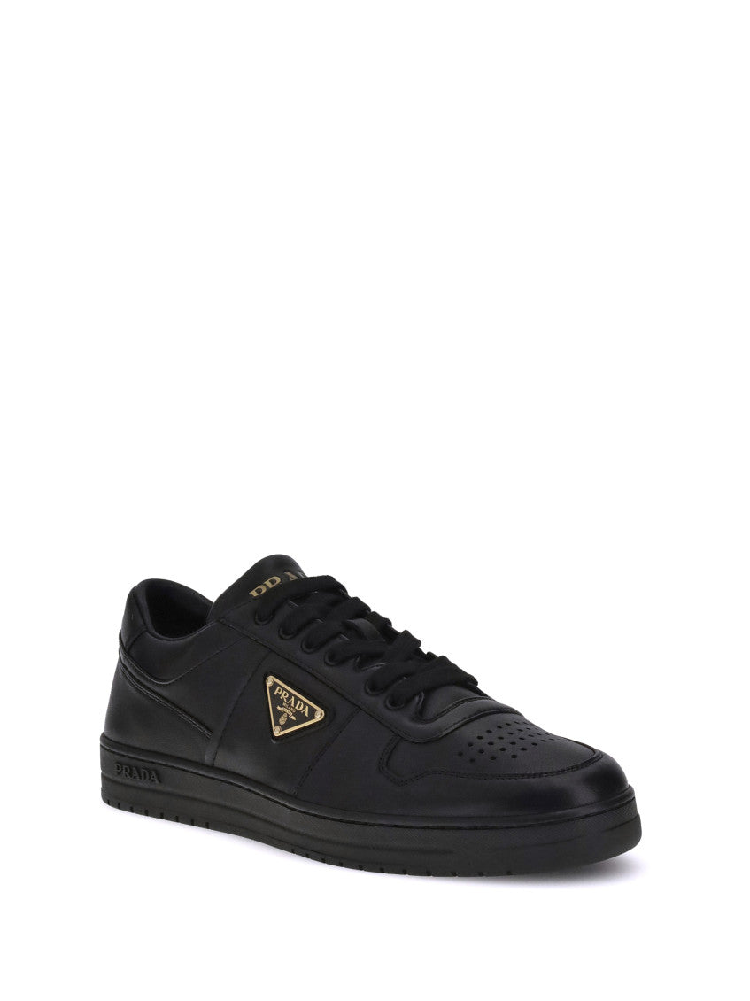 Black Logo Downtown Sneakers 2