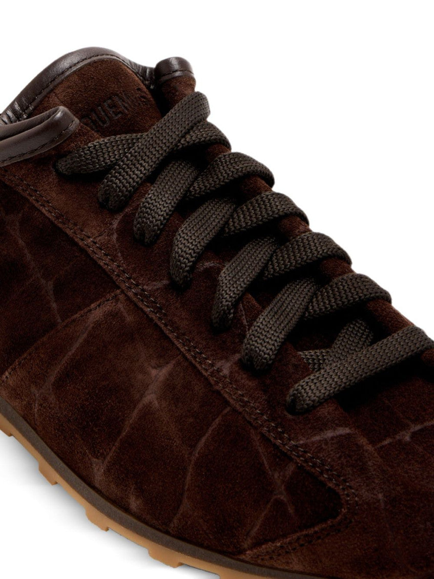 Brown Lace-up Sneakers 4