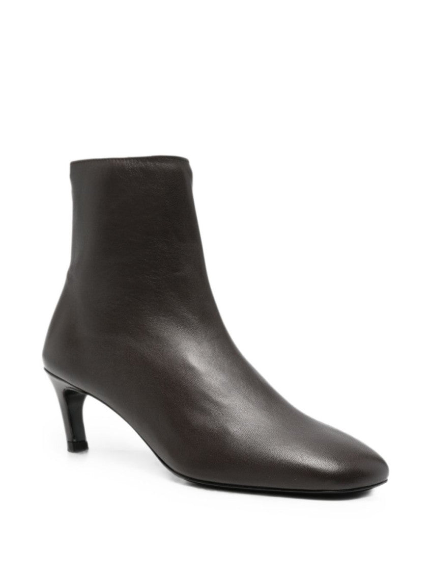 Brown Leather Ankle Boots 2