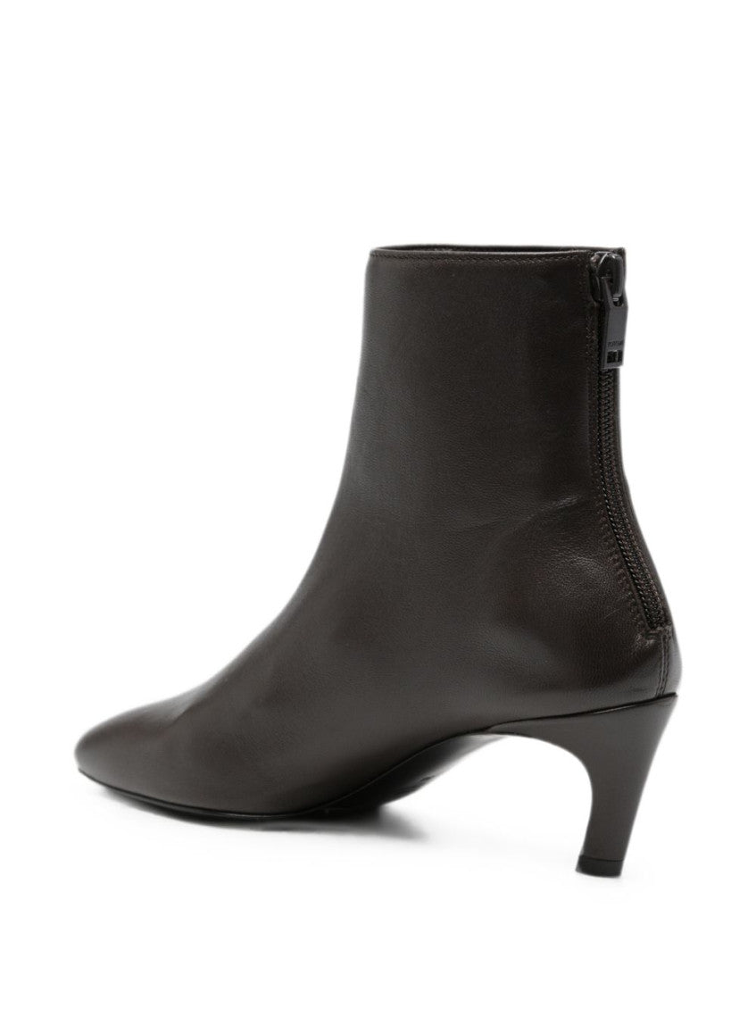 Brown Leather Ankle Boots 3