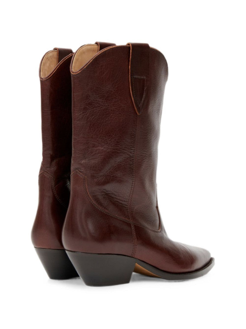 Brown Duerto Leather Boots 3