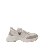 White Logo Ariel Sneakers 1