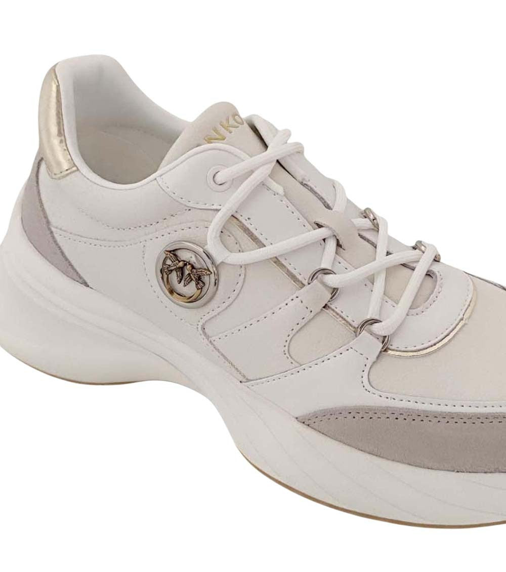 White Logo Ariel Sneakers 4