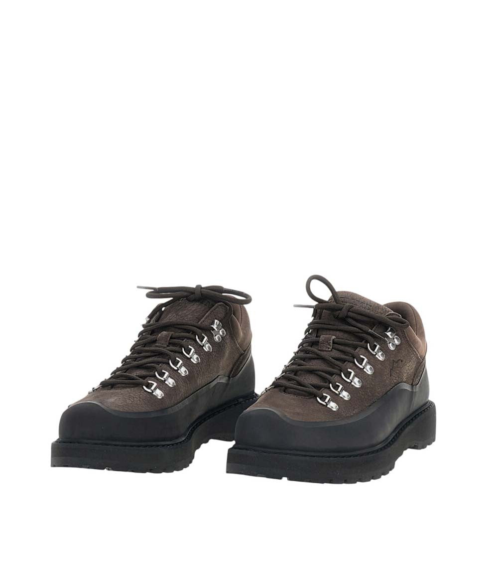 Dark Brown Leather Sneakers 2