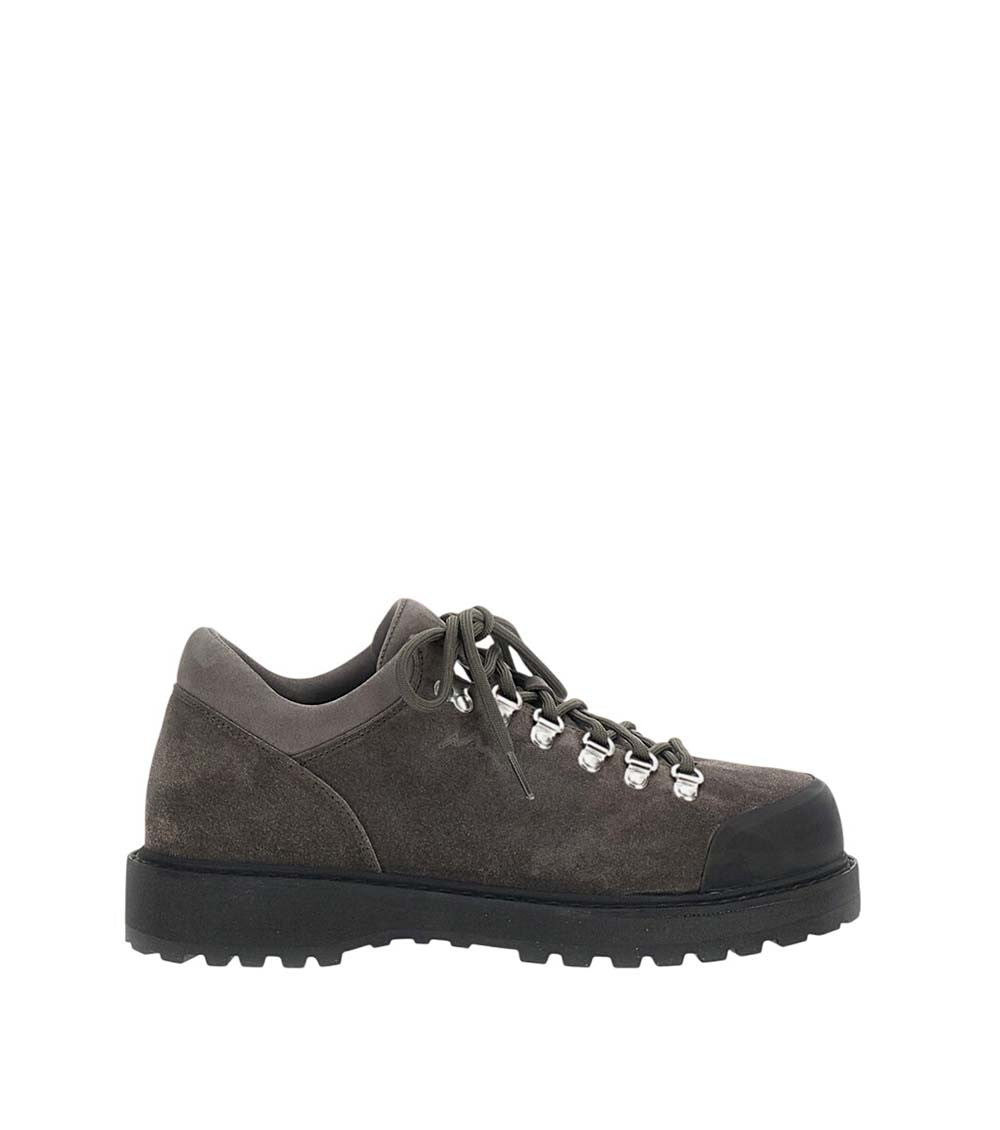 Grey Lace-up Sneakers 1
