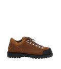 Dark Brown Leather Sneakers 1