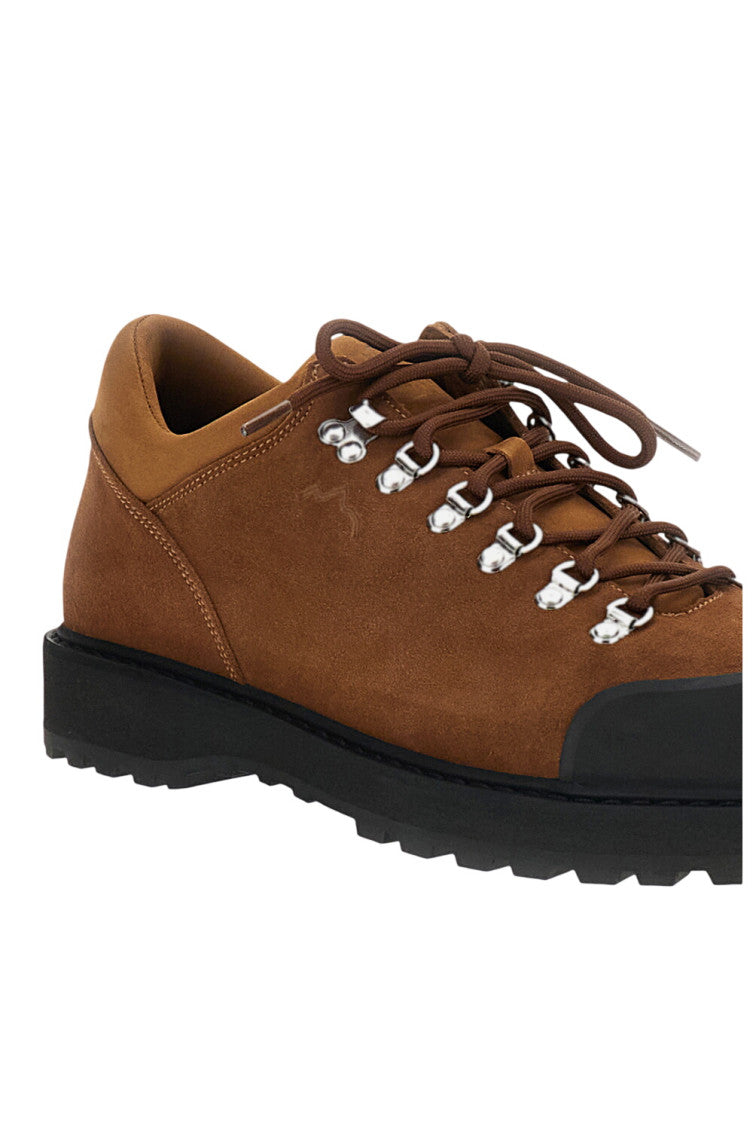 Dark Brown Leather Sneakers 4