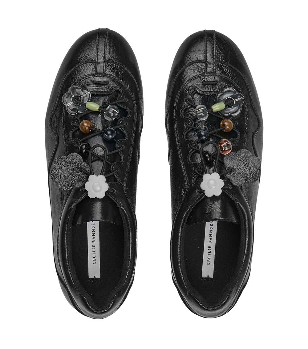 Black Leather Sneakers 3