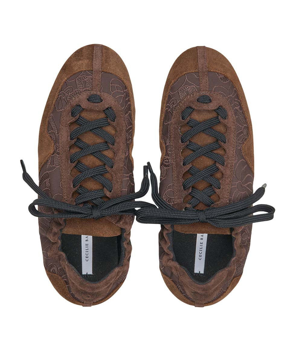 Dark Brown Suede Sneakers 3