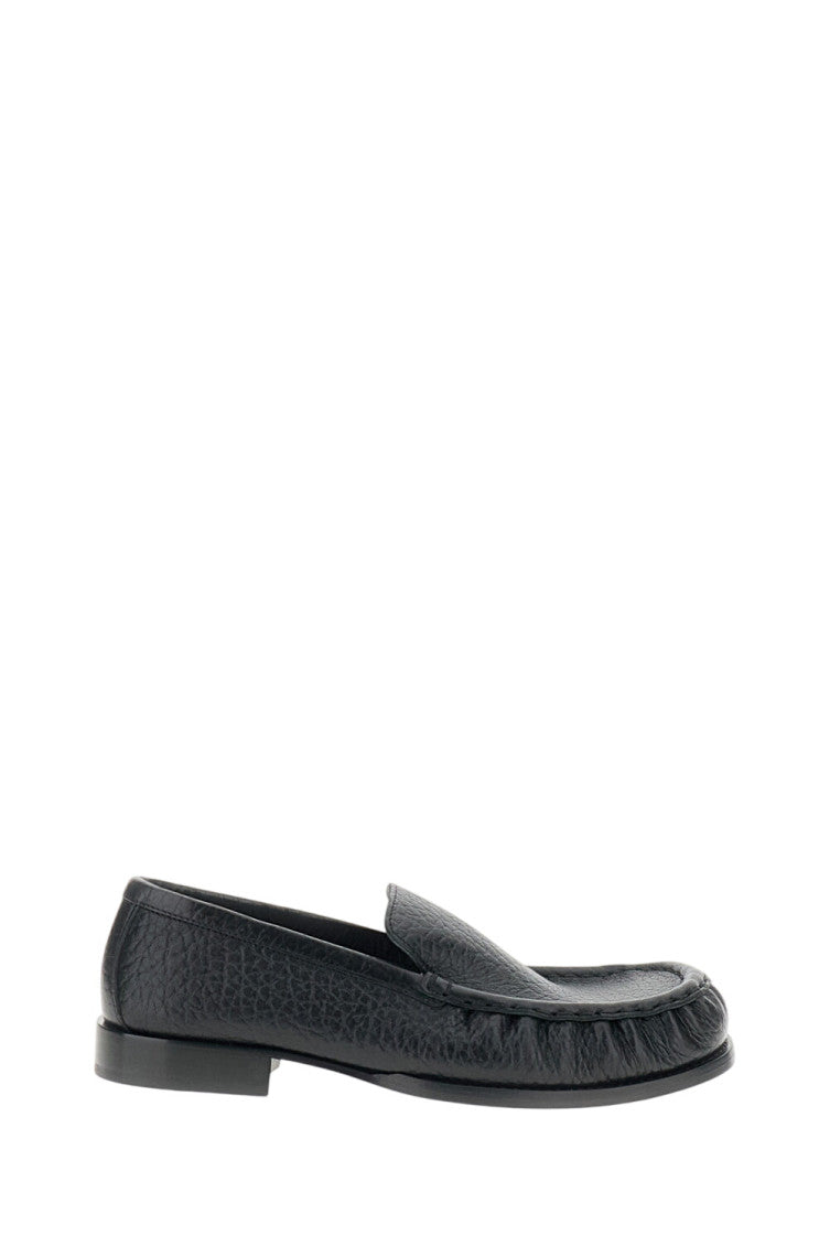 Black Leather Loafers 1