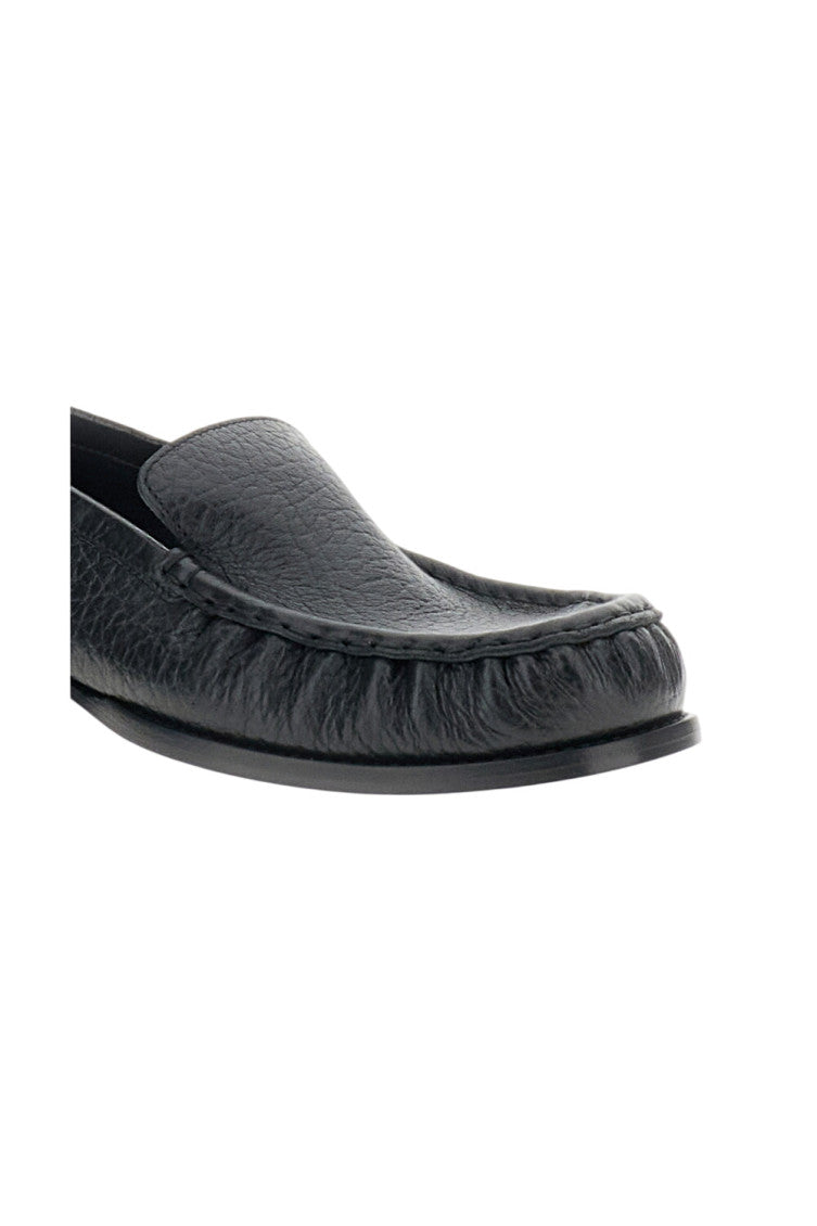 Black Leather Loafers 4