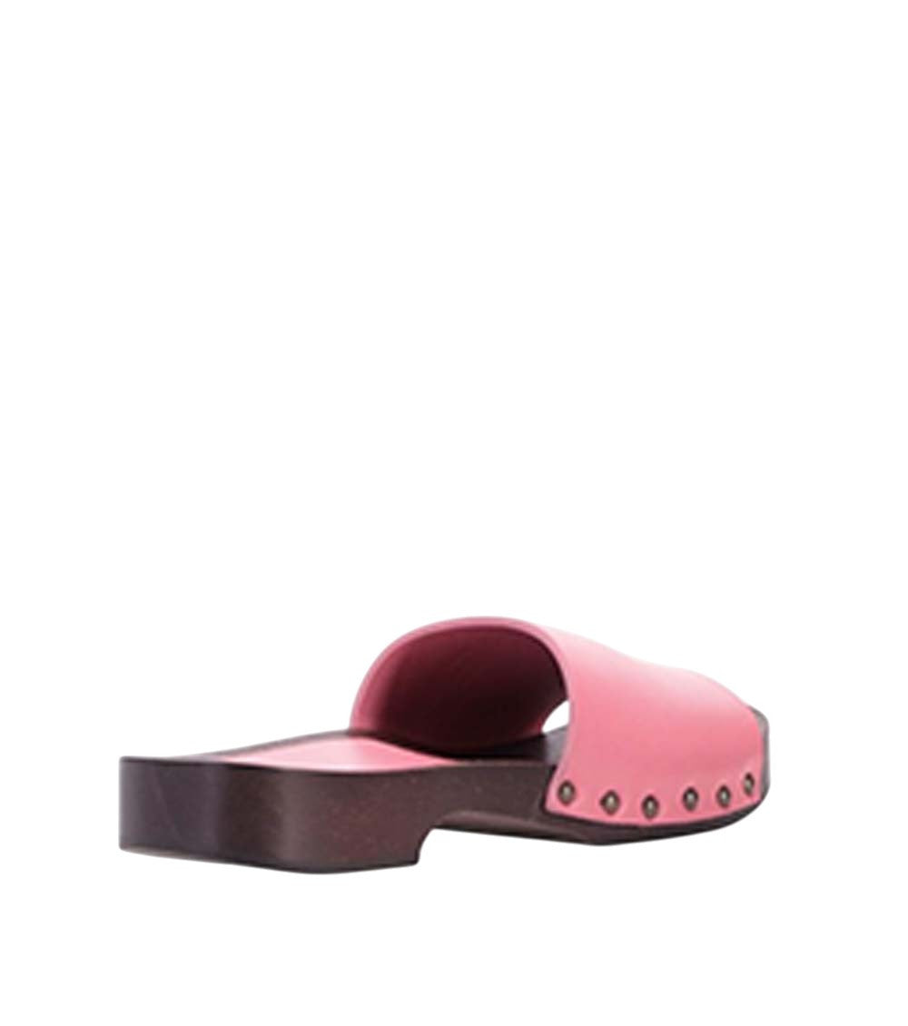 Pink Slip-on Sandals 2