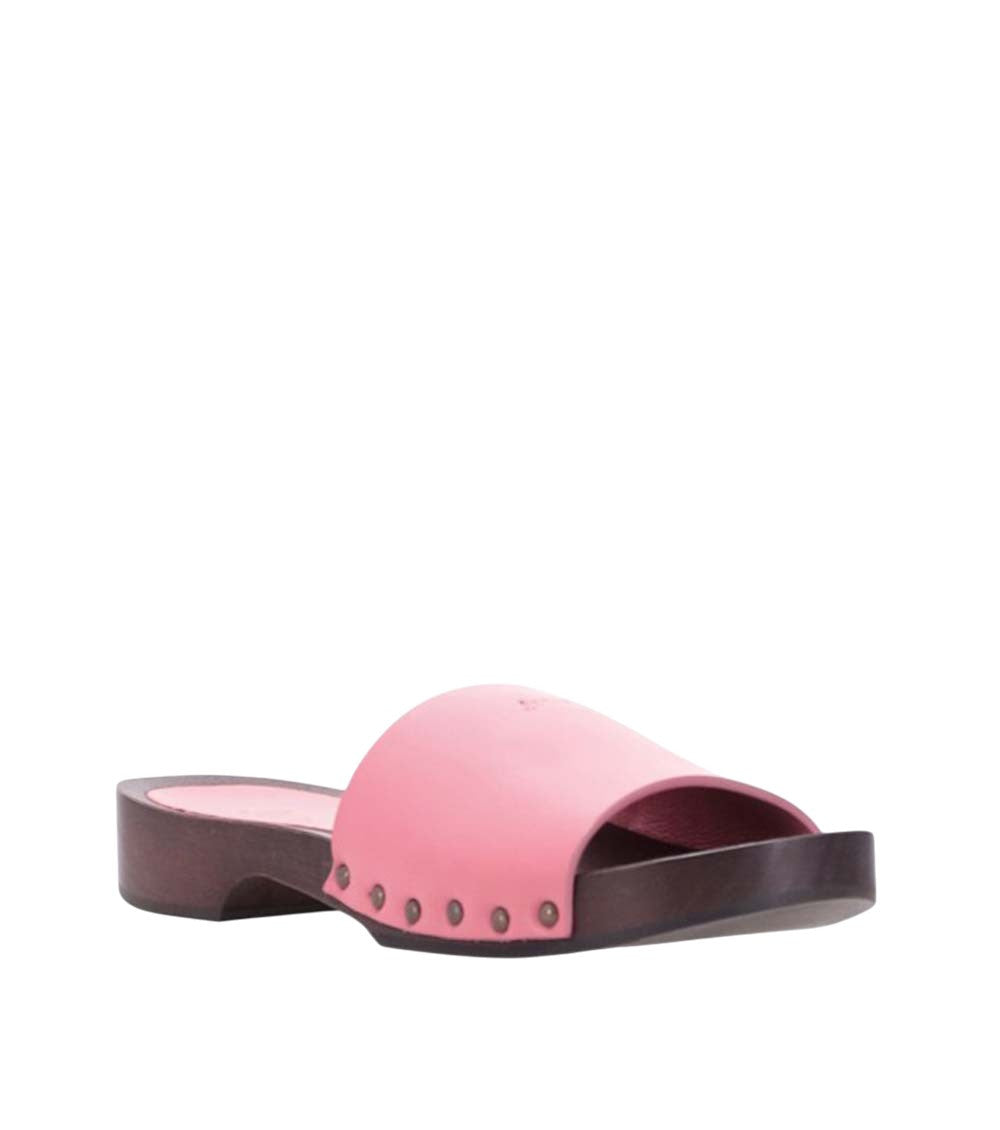 Pink Slip-on Sandals 4