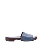 Blue Slip-on Sandals 1
