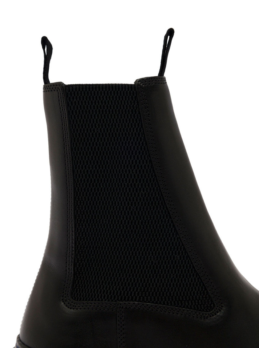 Black Slip-On Chelsea Boots 4