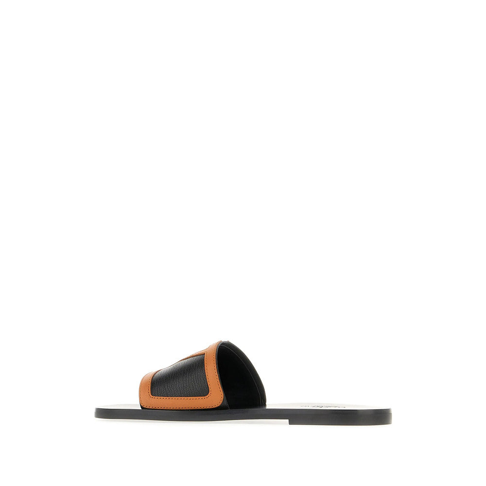Black Logo Superstar Sandals 5
