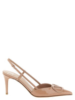 Pink VLogo Signature Pumps 1