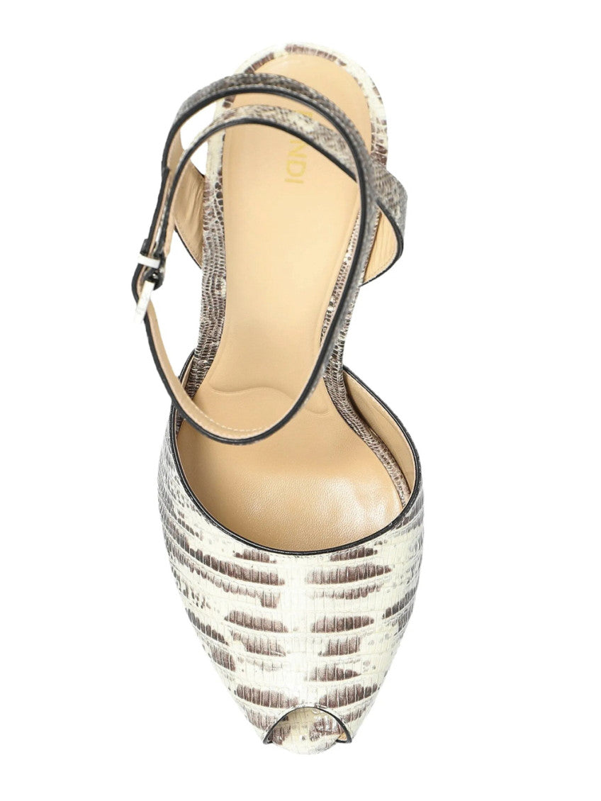 Grey After-9 Platform Heels 4