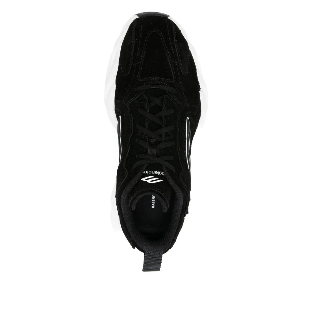 Black Logo B-Runner Sneakers 2