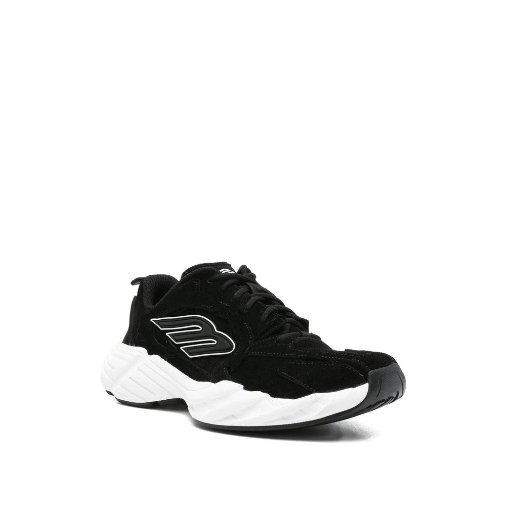Black Logo B-Runner Sneakers 3