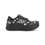 Black Hamptons Platform Sneakers 1