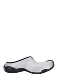 Grey Slip-on Mules 1