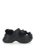 Black Slip-on Mules 1