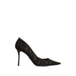 Black Lace Pumps 1