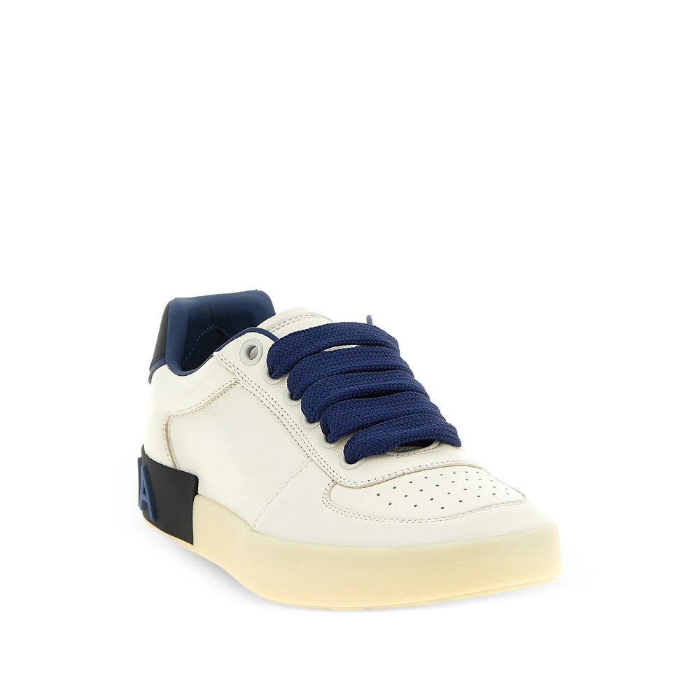 Beige Perforated Openwork Sneaker 2