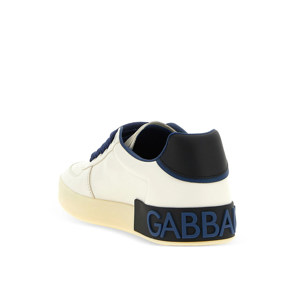 Beige Perforated Openwork Sneaker 4