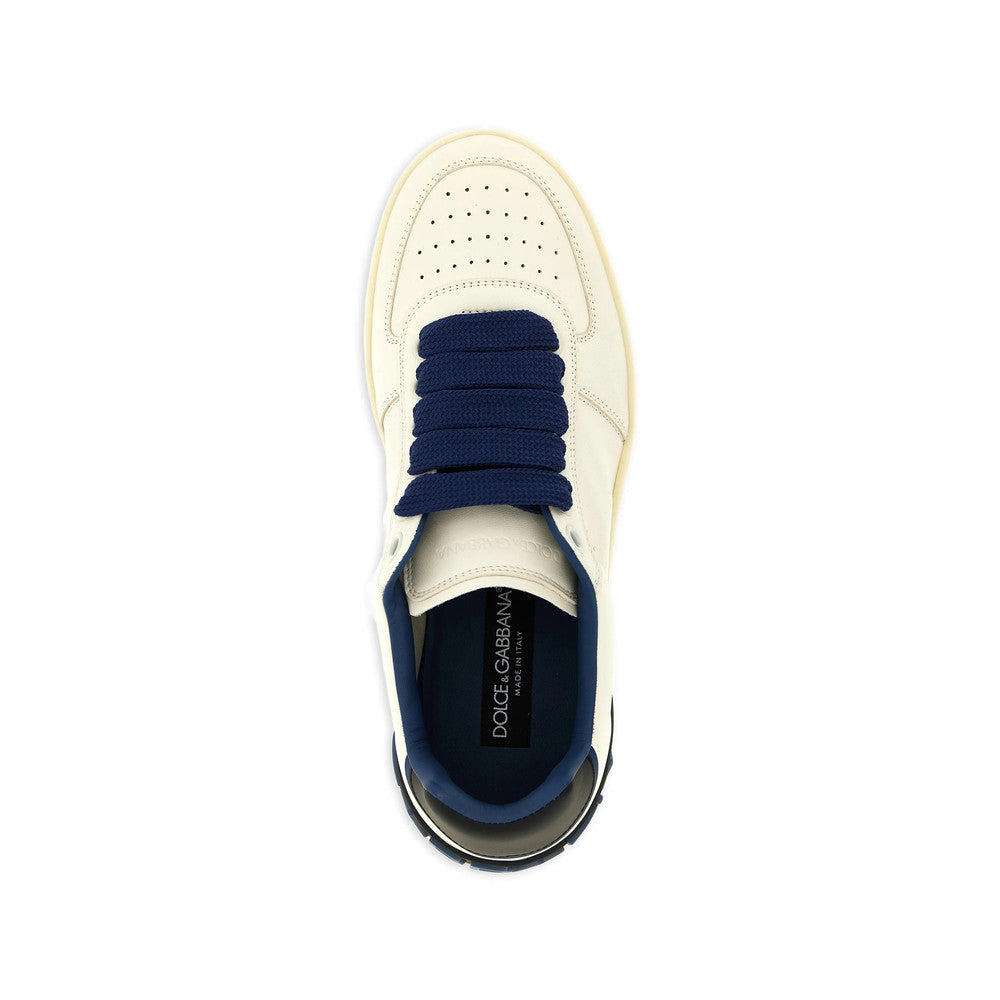 Beige Perforated Openwork Sneaker 5