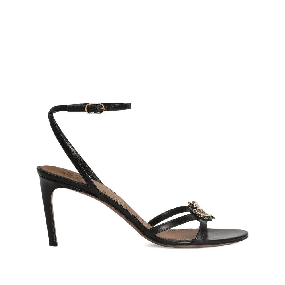 Black Ankle-strap Heels 1